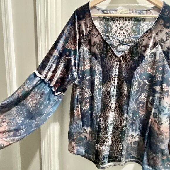 Whimsigoth Y2K Coquette Fairy Grunge Boho Babydoll Lace Slip Top Camisole L/XL - Picture 9 of 10